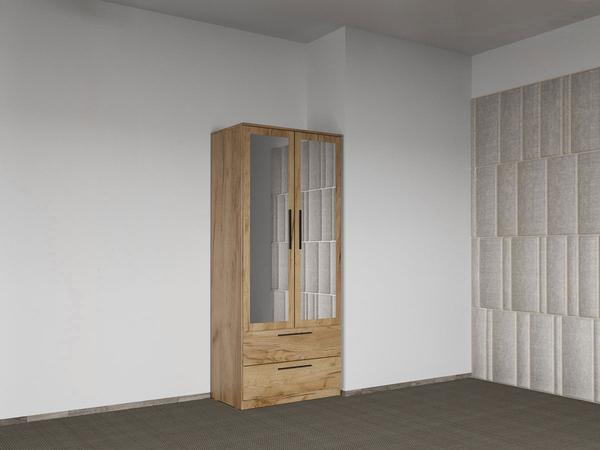 dulap-dormitor-stejar-auriu-2u-cu-oglinda-madrid