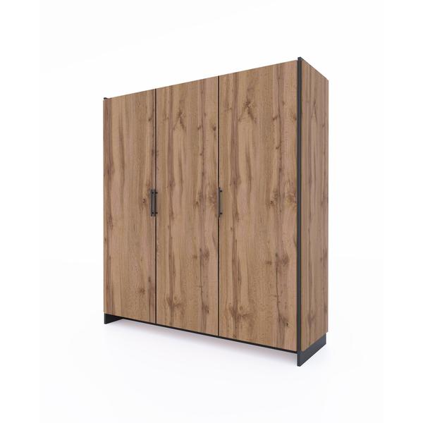 dulap-amino-stejar-negru-pal-laminat-cu-3-usi-180x52x192-5-cm