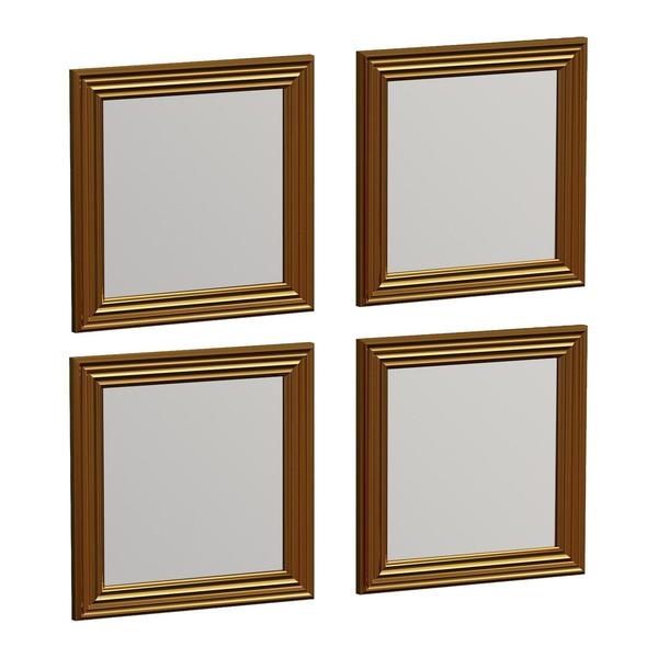 set-4-oglinzi-loza-auriu-sticla-40x40-cm