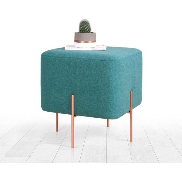 taburet-copper-57-verde-material-textil-bumbac-40x40x42-cm