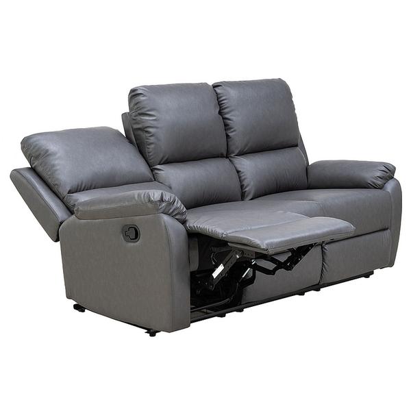 canapea-spencer-3-gri-piele-ecologica-metal-193x94x101-cm