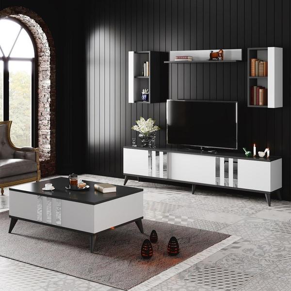 set-living-chrome-alb-gri-pal-melaminat