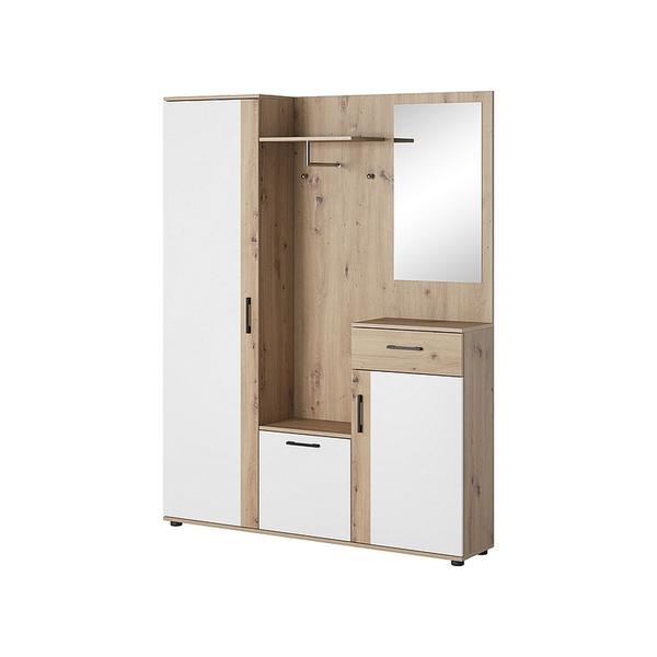 set-cuier-hol-stejar-alb-p-006-145x29x184-cm