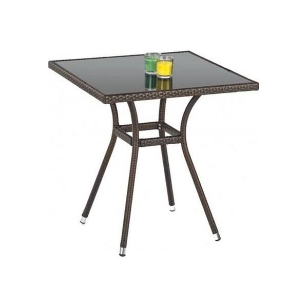 masa-gradina-mobil-maro-inchis-negru-sticla-ratan-sintetic-74x74x74-cm