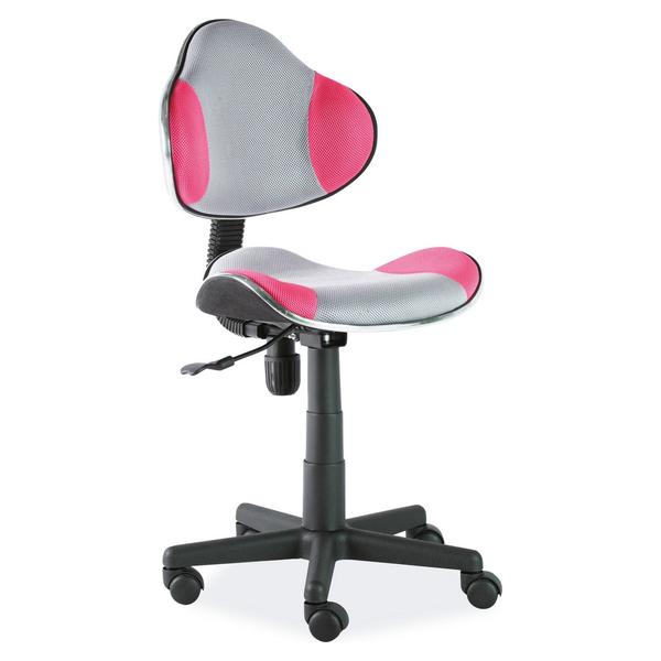 scaun-ergonomic-de-birou-copii-gri-roz-q-g2-48x41x80-92