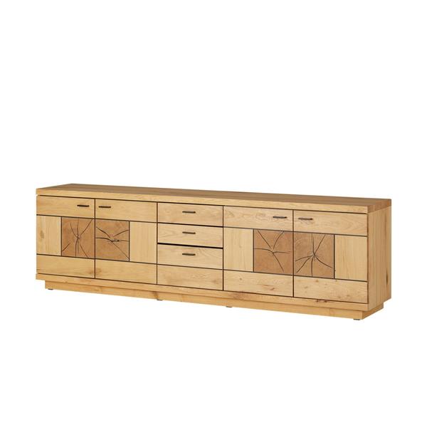 comoda-tv-cu-4-usi-si-3-sertare-dakota-furniruit-225-3-cm