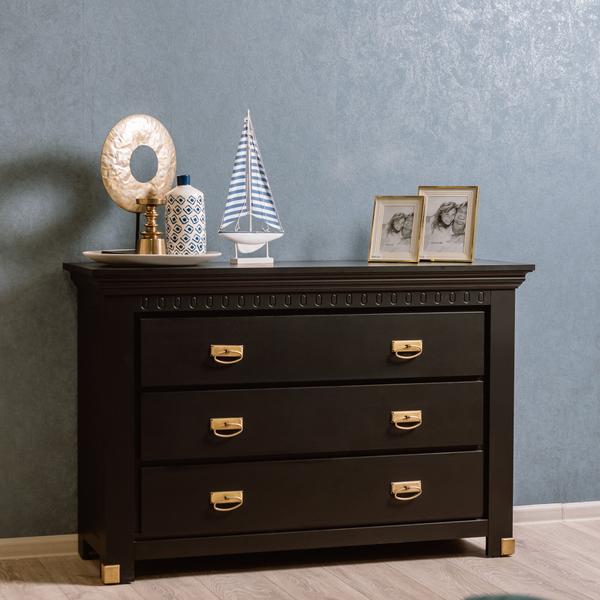 comoda-saint-tropez-new-cu-3-sertare-negru-vopsit-132-cm