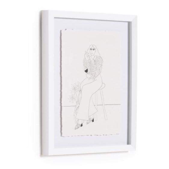 tablou-alb-din-hartie-si-lemn-30x40-cm-mellea-kave-home