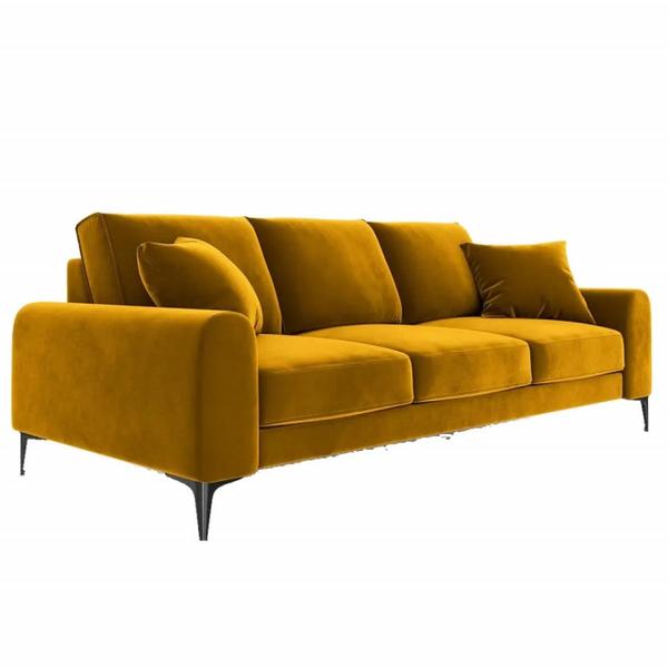 canapea-galbena-din-catifea-si-lemn-de-pin-pentru-4-persoane-larnite-besolux