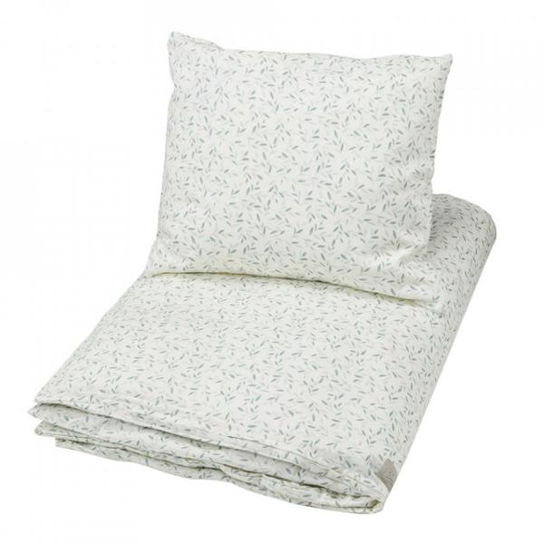lenjerie-pat-din-bumbac-organic-70x100-40x45-cm-green-leaves-camcam-copenhagen