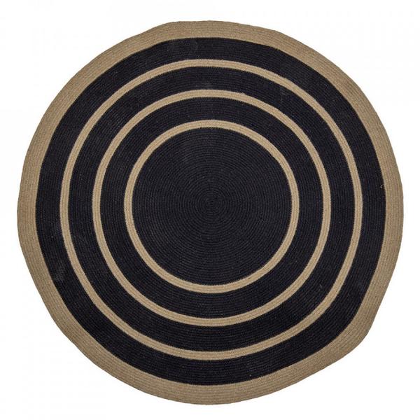 covor-negru-din-fibre-naturale-120-cm-lune-bloomingville