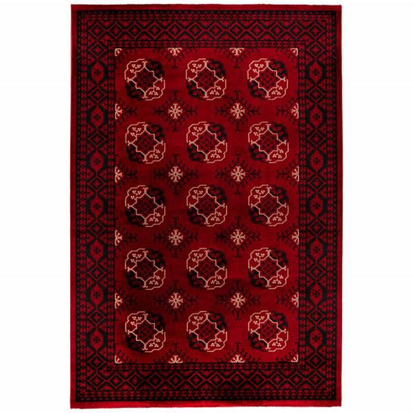 covor-rosu-din-fibre-sintetice-my-ariana-circle-obsession-diverse-dimensiuni