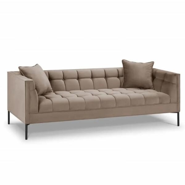 canapea-bej-cappuccino-neagra-din-catifea-si-lemn-de-pin-pentru-3-persoane-karoo-besolux