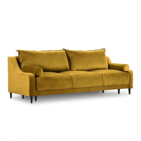 canapea-extensibila-galbena-din-catifea-pentru-3-persoane-rutile-besolux